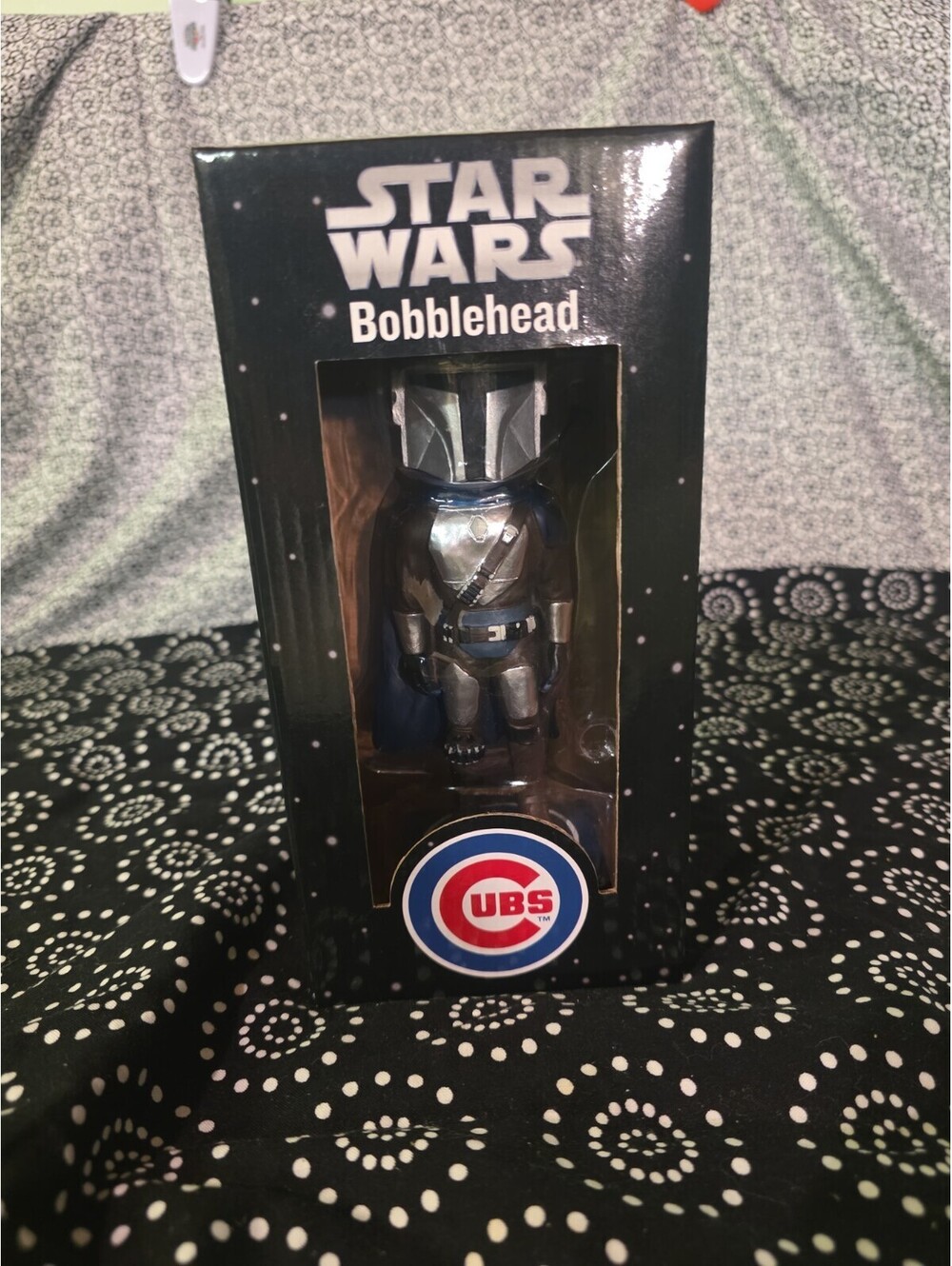 Chicago Cubs Star Wars Very Rare Bobblehead Mandalorian NEW IN BOX